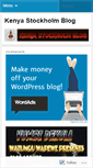 Mobile Screenshot of kenyastockholm.com